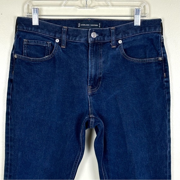 EVERLANE UNIFORM Men’s The Slim Jean Denim Medium Wash Pants, Size 33 x 28 - Picture 2 of 9